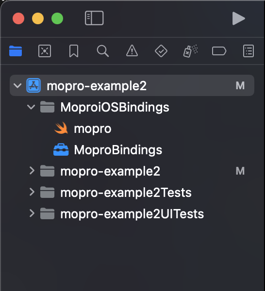 add mopro ios bindings to project